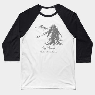 King Hassan - Angel of Death Baseball T-Shirt